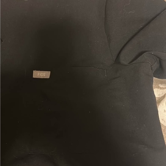 Figs Men's Short Sleeve Black Tee - Picture 2 of 5